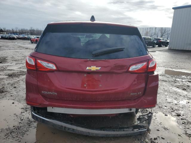 3GNAXSEV9JS595142 - 2018 CHEVROLET EQUINOX LT RED photo 6