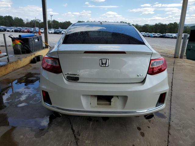 1HGCT2B80FA005139 - 2015 HONDA ACCORD EXL თეთრი ფოტო 6