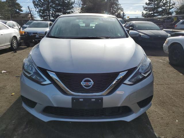 3N1AB7AP5KY367586 - 2019 NISSAN SENTRA S SILVER photo 5