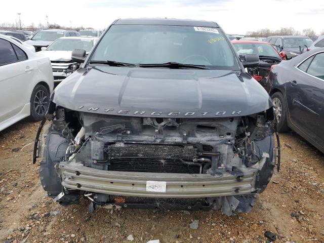 1FM5K8AT0HGA44764 - 2017 FORD EXPLORER POLICE INTERCEPTOR Schwarz Foto 5