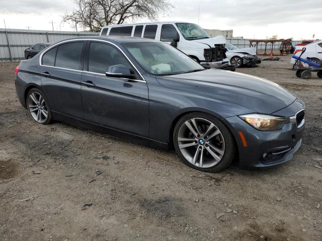 WBA8B9G56HNU09621 - 2017 BMW 330 I Сірий фото 4