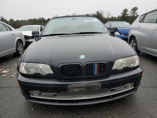 WBABS53413JU99563 - 2003 BMW 330 CI BLACK photo 5