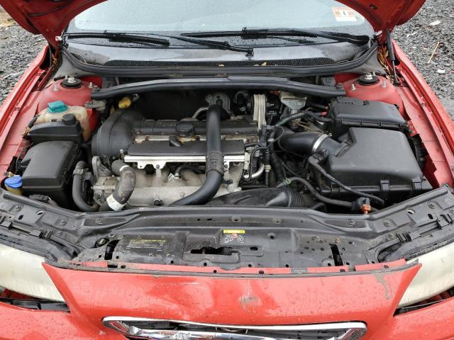 YV1RS592872632563 - 2007 VOLVO S60 2.5T RED photo 11