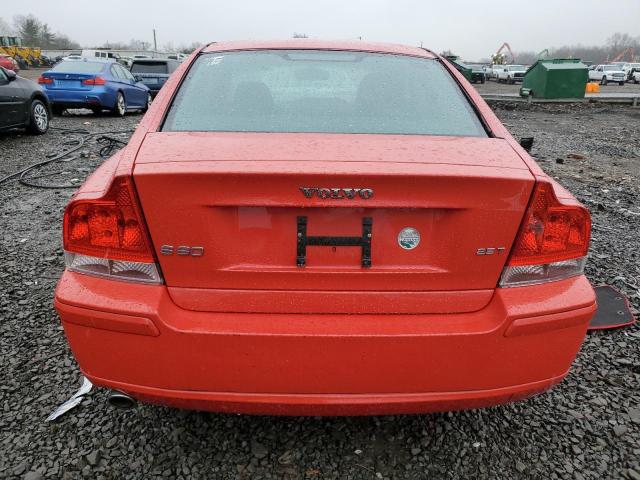 YV1RS592872632563 - 2007 VOLVO S60 2.5T RED photo 6