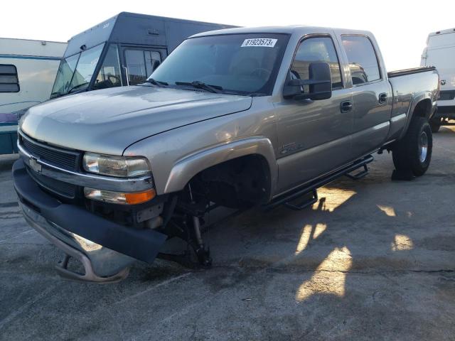 1GCHK23122F176576 - 2002 CHEVROLET SILVERADO K2500 HEAVY DUTY BEIGE photo 1