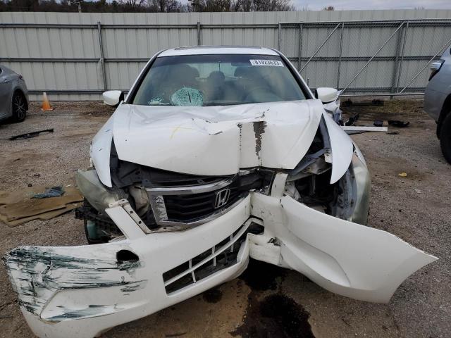 1HGCP26839A066066 - 2009 HONDA ACCORD EXL WHITE photo 5