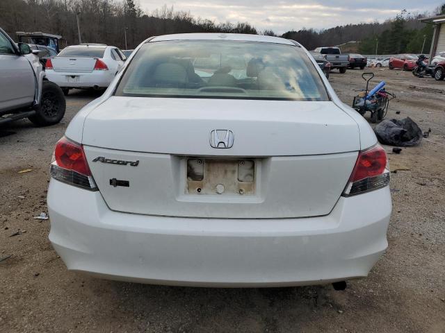 1HGCP26839A066066 - 2009 HONDA ACCORD EXL WHITE photo 6