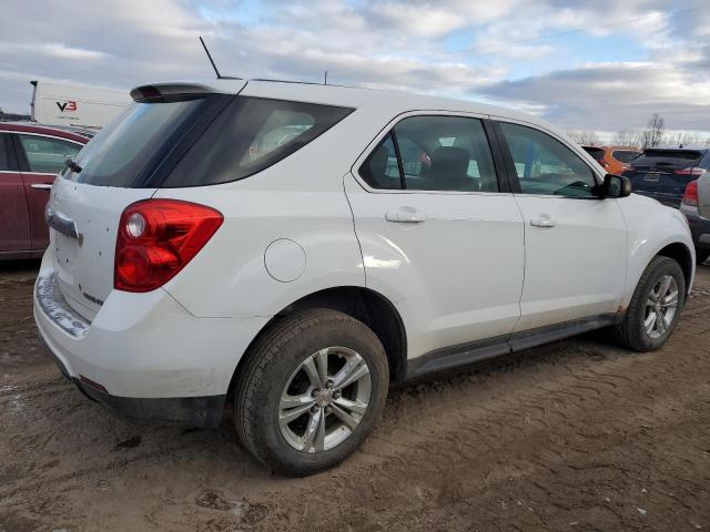 2GNFLEEKXF6279196 - 2015 CHEVROLET EQUINOX LS WHITE photo 3