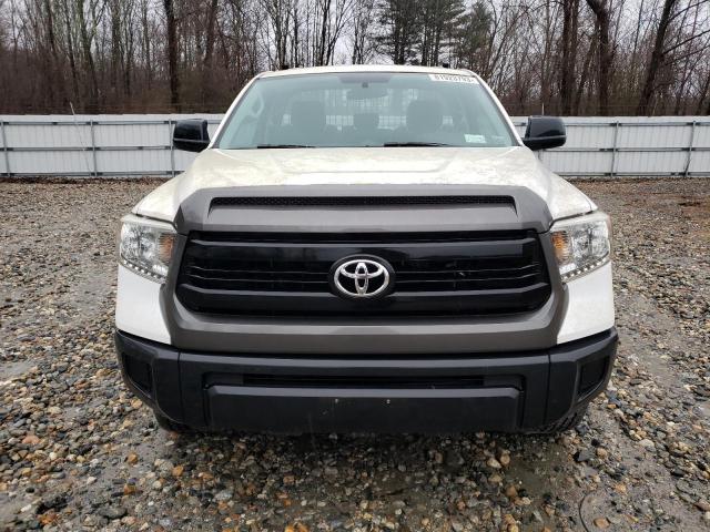 5TFPY5F18EX335817 - 2014 TOYOTA TUNDRA SR WHITE photo 5