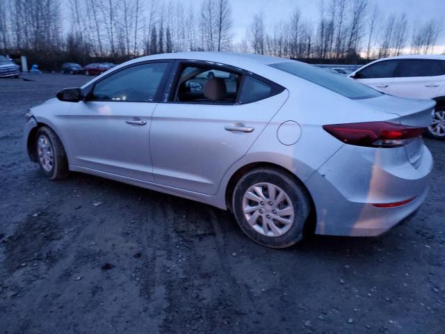 5NPD74LF9JH220536 - 2018 HYUNDAI ELANTRA SE SILVER photo 2