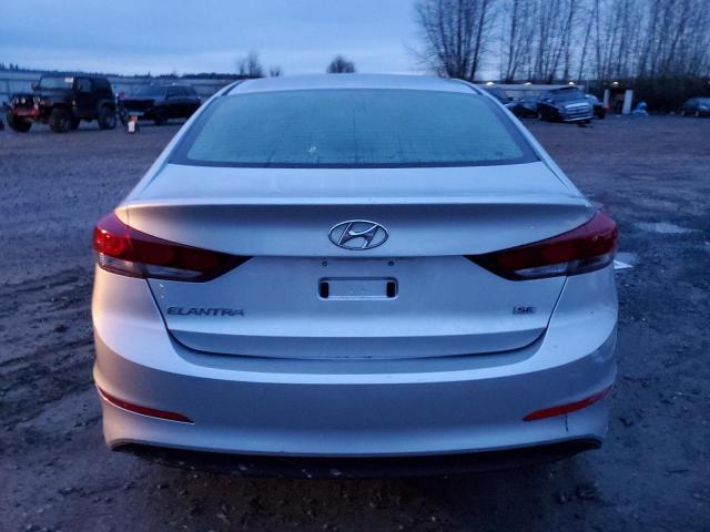 5NPD74LF9JH220536 - 2018 HYUNDAI ELANTRA SE SILVER photo 6