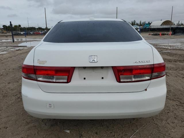 1HGCM56814A026748 - 2004 HONDA ACCORD EX WHITE photo 6