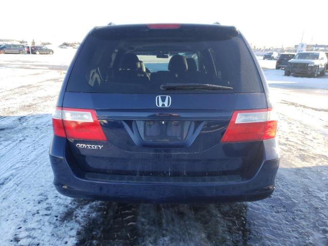 5FNRL38626B511082 - 2006 HONDA ODYSSEY EXL BLUE photo 6