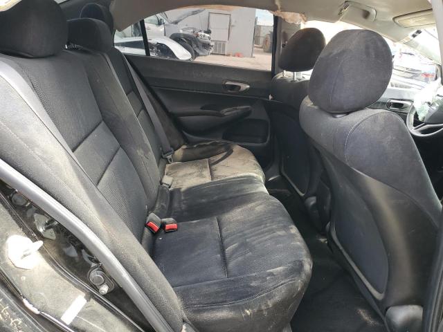 2HGFA15689H524615 - 2009 HONDA CIVIC LX-S أسود صورة 10