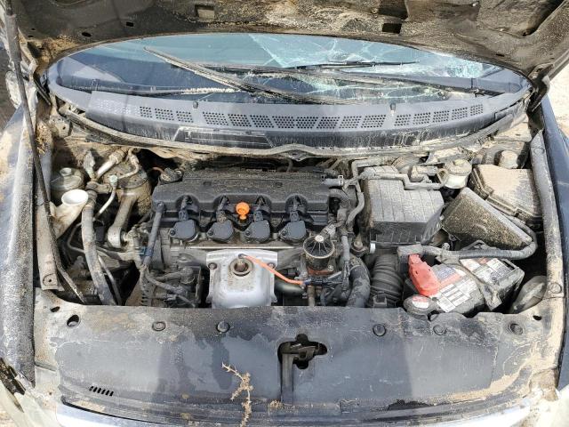 2HGFA15689H524615 - 2009 HONDA CIVIC LX-S أسود صورة 11