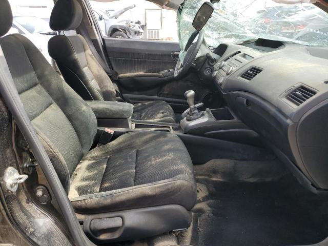 2HGFA15689H524615 - 2009 HONDA CIVIC LX-S أسود صورة 7