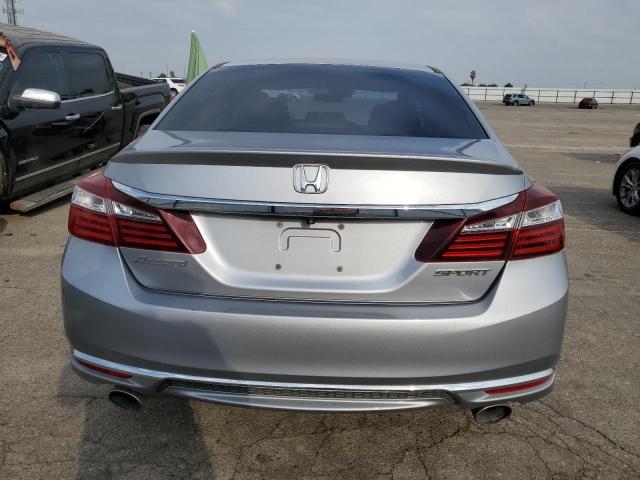 1HGCR2F61HA026964 - 2017 HONDA ACCORD SPORT Srebrny zdjęcie 6