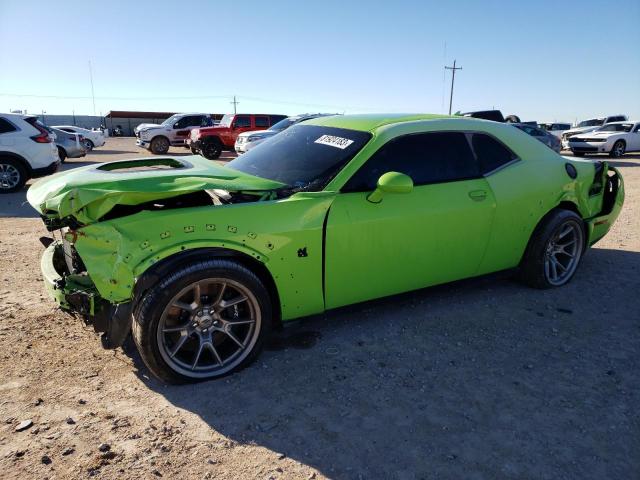 2C3CDZFJ5PH578093 - 2023 DODGE CHALLENGER R/T SCAT PACK GREEN photo 1