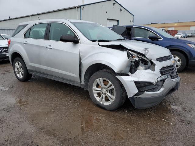 2GNALBEK1G1168575 - 2016 CHEVROLET EQUINOX LS SILVER photo 4