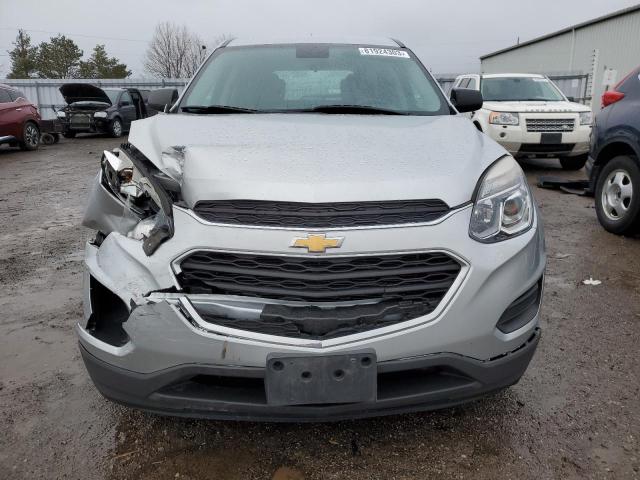 2GNALBEK1G1168575 - 2016 CHEVROLET EQUINOX LS SILVER photo 5