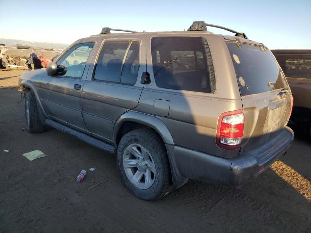 JN8DR09Y32W737469 - 2002 NISSAN PATHFINDER LE GOLD photo 2