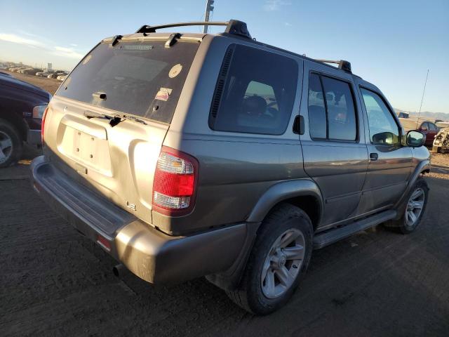 JN8DR09Y32W737469 - 2002 NISSAN PATHFINDER LE GOLD photo 3