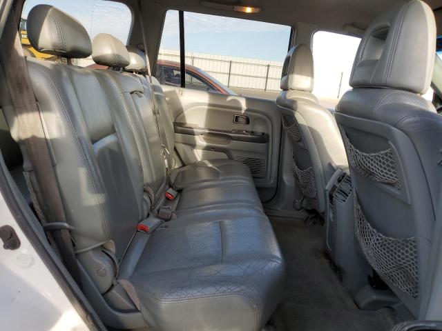 2HKYF18644H614414 - 2004 HONDA PILOT EXL WHITE photo 11