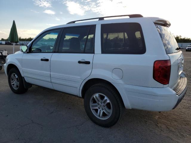 2HKYF18644H614414 - 2004 HONDA PILOT EXL WHITE photo 2