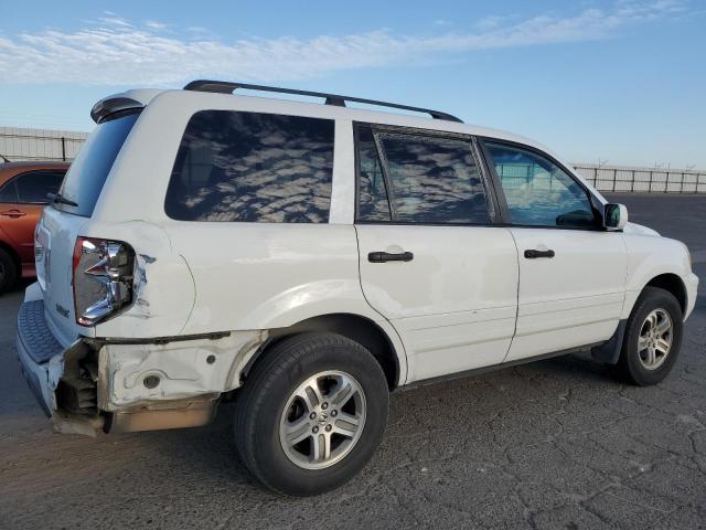 2HKYF18644H614414 - 2004 HONDA PILOT EXL WHITE photo 3