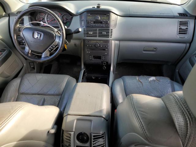 2HKYF18644H614414 - 2004 HONDA PILOT EXL WHITE photo 8