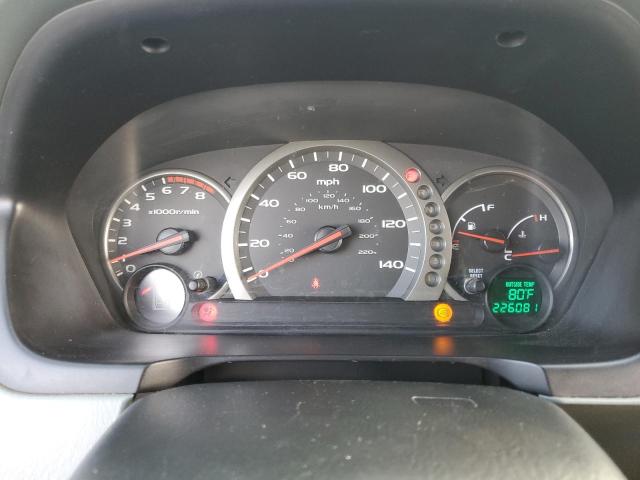 2HKYF18644H614414 - 2004 HONDA PILOT EXL WHITE photo 9