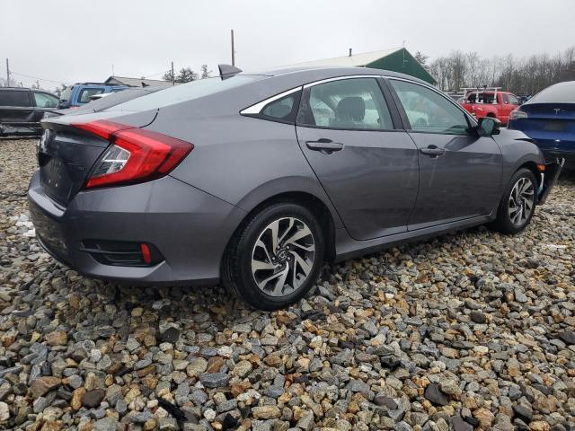 2HGFC2F74JH601394 - 2018 HONDA CIVIC EX GRAY photo 3