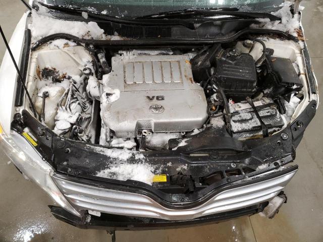 4T3BK3BB6AU030653 - 2010 TOYOTA VENZA WHITE photo 11