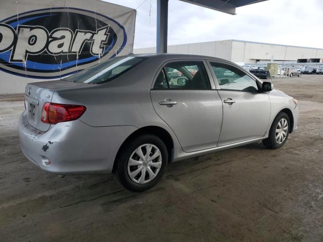 1NXBU4EE8AZ335621 - 2010 TOYOTA COROLLA BASE Gümüş fotoğraf 3