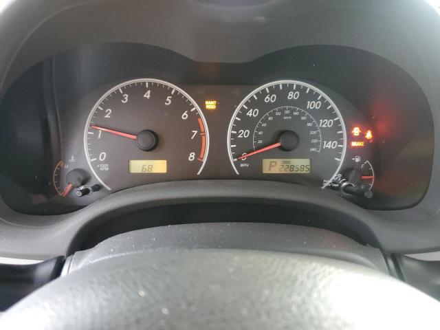 1NXBU4EE8AZ335621 - 2010 TOYOTA COROLLA BASE Gümüş fotoğraf 9