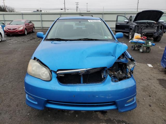 2T1BR32E08C923833 - 2008 TOYOTA COROLLA CE BLUE photo 5