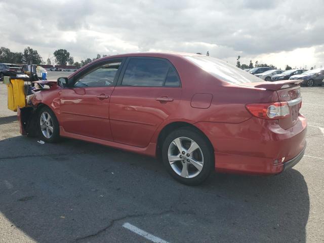 5YFBU4EE6BP002353 - 2011 TOYOTA COROLLA BASE برغندي صورة 2