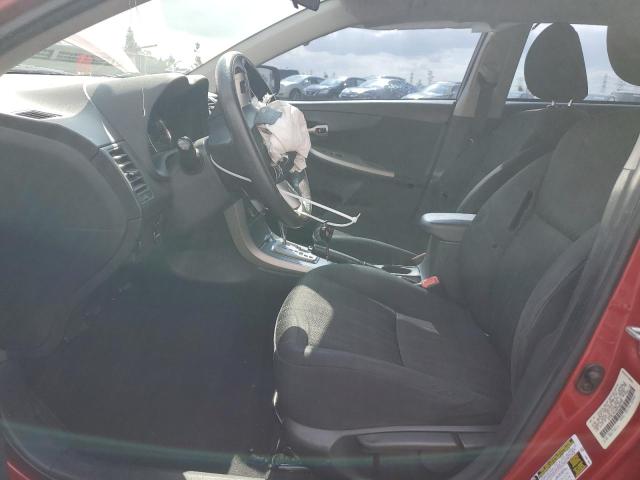 5YFBU4EE6BP002353 - 2011 TOYOTA COROLLA BASE برغندي صورة 7