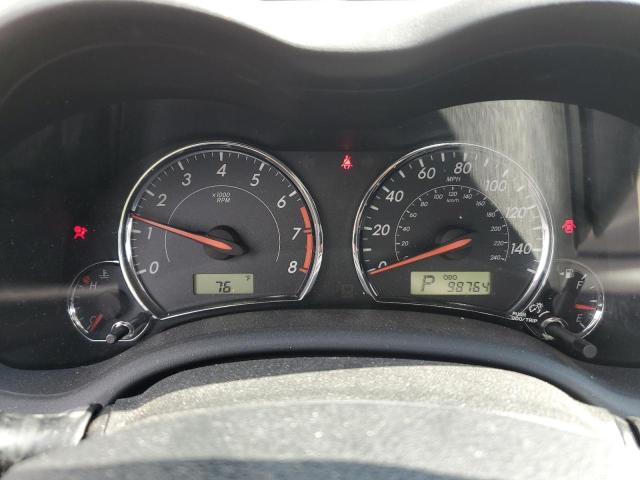 5YFBU4EE6BP002353 - 2011 TOYOTA COROLLA BASE برغندي صورة 9