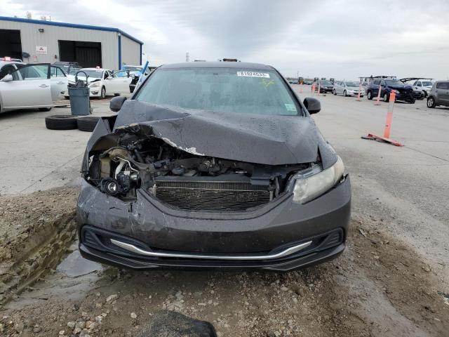 2HGFB2F5XDH590617 - 2013 HONDA CIVIC LX BLACK photo 5