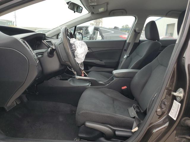 2HGFB2F5XDH590617 - 2013 HONDA CIVIC LX BLACK photo 7