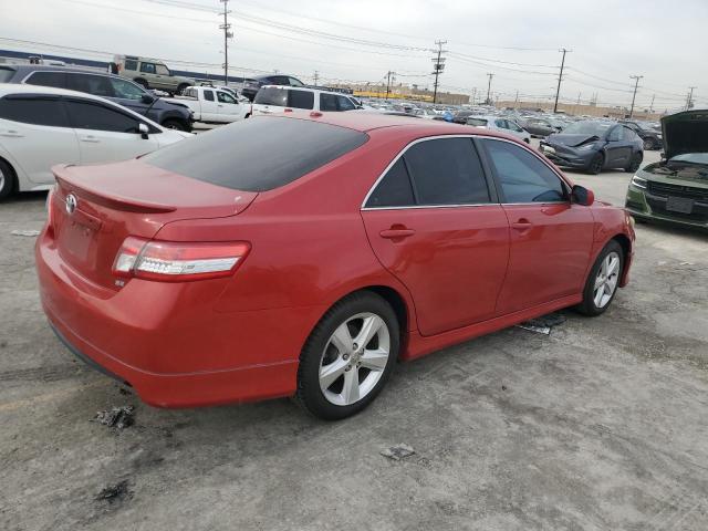 4T1BF3EKXAU070890 - 2010 TOYOTA CAMRY BASE RED photo 3