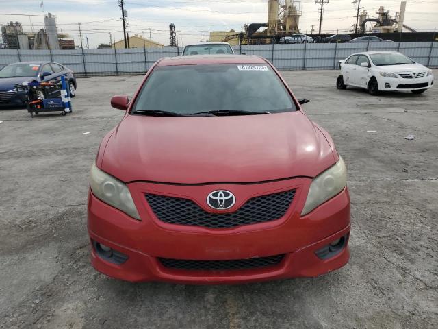 4T1BF3EKXAU070890 - 2010 TOYOTA CAMRY BASE RED photo 5