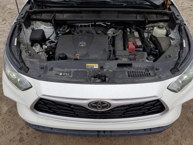 5TDGZRAH7MS515190 - 2021 TOYOTA HIGHLANDER XLE Белый фото 12