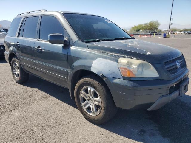 2HKYF18493H566616 - 2003 HONDA PILOT EX GRAY photo 4