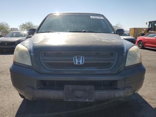 2HKYF18493H566616 - 2003 HONDA PILOT EX GRAY photo 5
