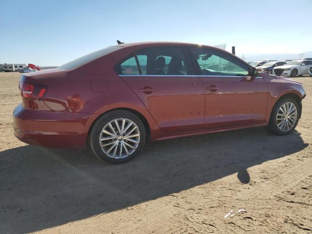 3VWL07AJXGM378439 - 2016 VOLKSWAGEN JETTA SEL Կարմիր լուսանկար 3
