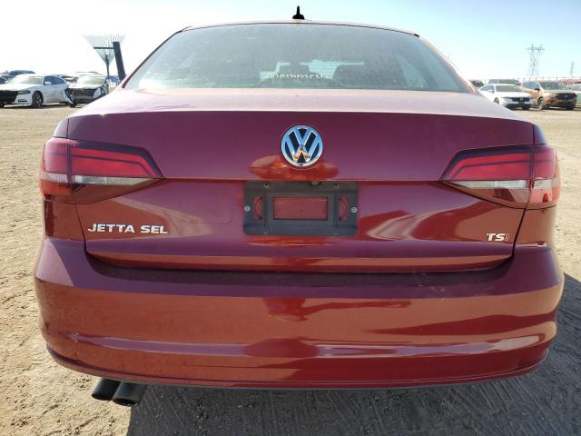 3VWL07AJXGM378439 - 2016 VOLKSWAGEN JETTA SEL Կարմիր լուսանկար 6