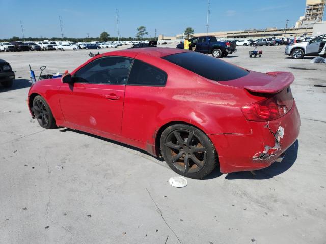 JNKCV54E64M827113 - 2004 INFINITI G35 RED photo 2