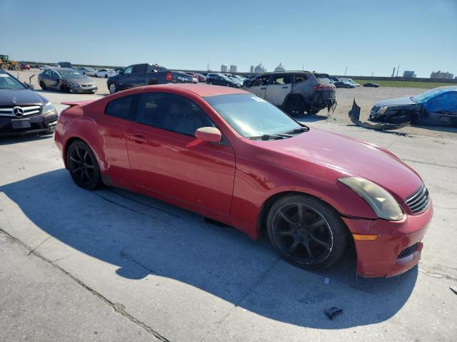 JNKCV54E64M827113 - 2004 INFINITI G35 RED photo 4